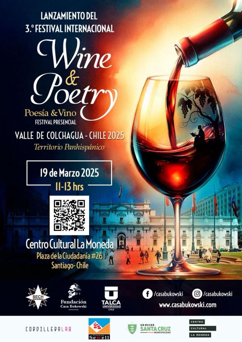 FESTIVAL DE VINO Y POESIA CHILE 2025